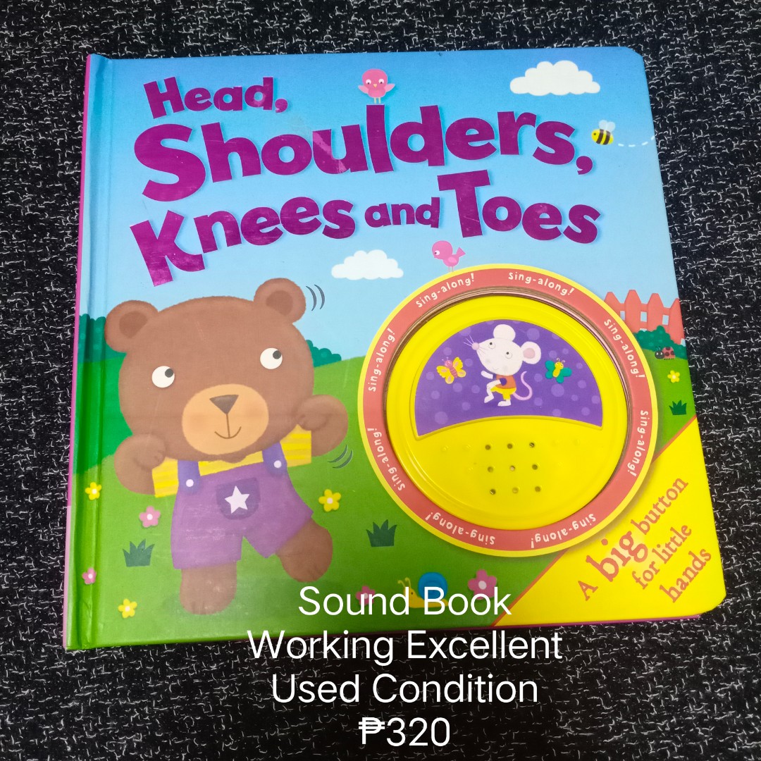 Head,Shoulder,Knees and Toes Sound Book on Carousell