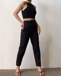 Hip Goddess Black Trousers