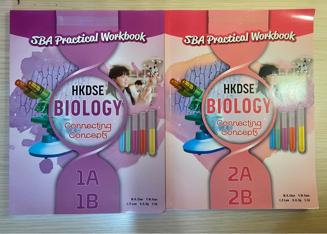HKDSE Biology: Connecting Concepts SBA Practical Workbook 1A, 1B, 2A ...