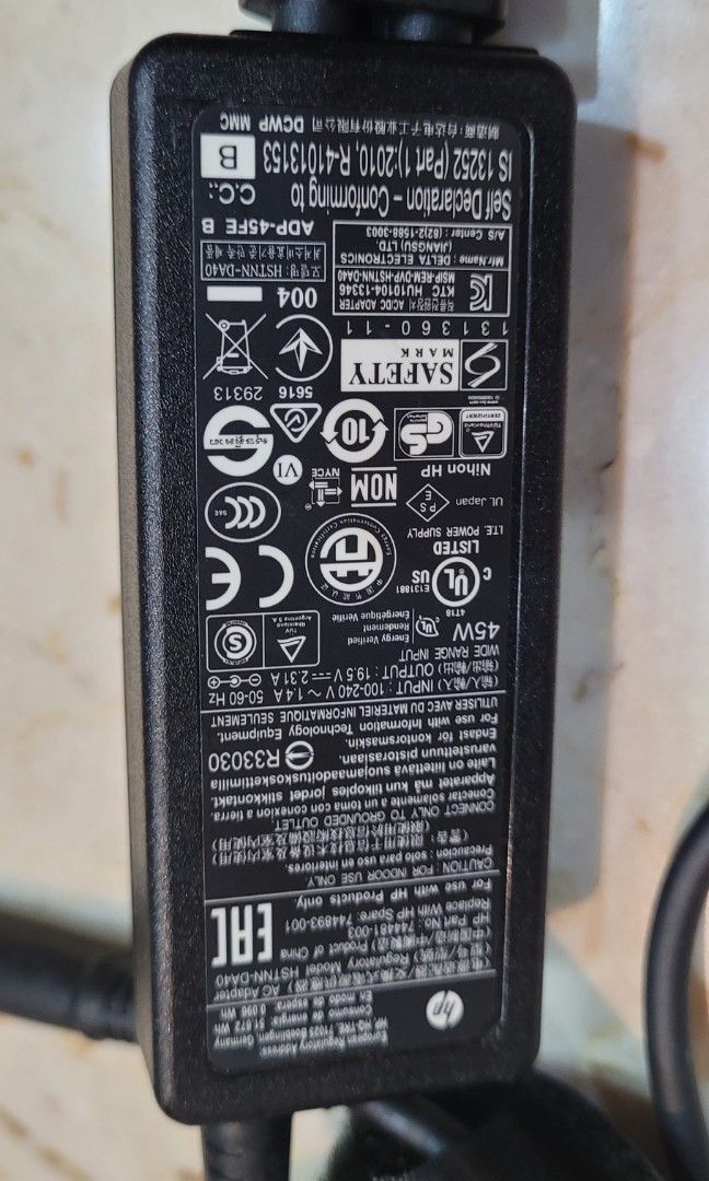 HP laptop power supplies, Computers & Tech, Parts & Accessories, Cables & Adaptors on Carousell