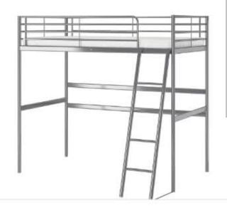 Ikea Bunk Bed frame with bed