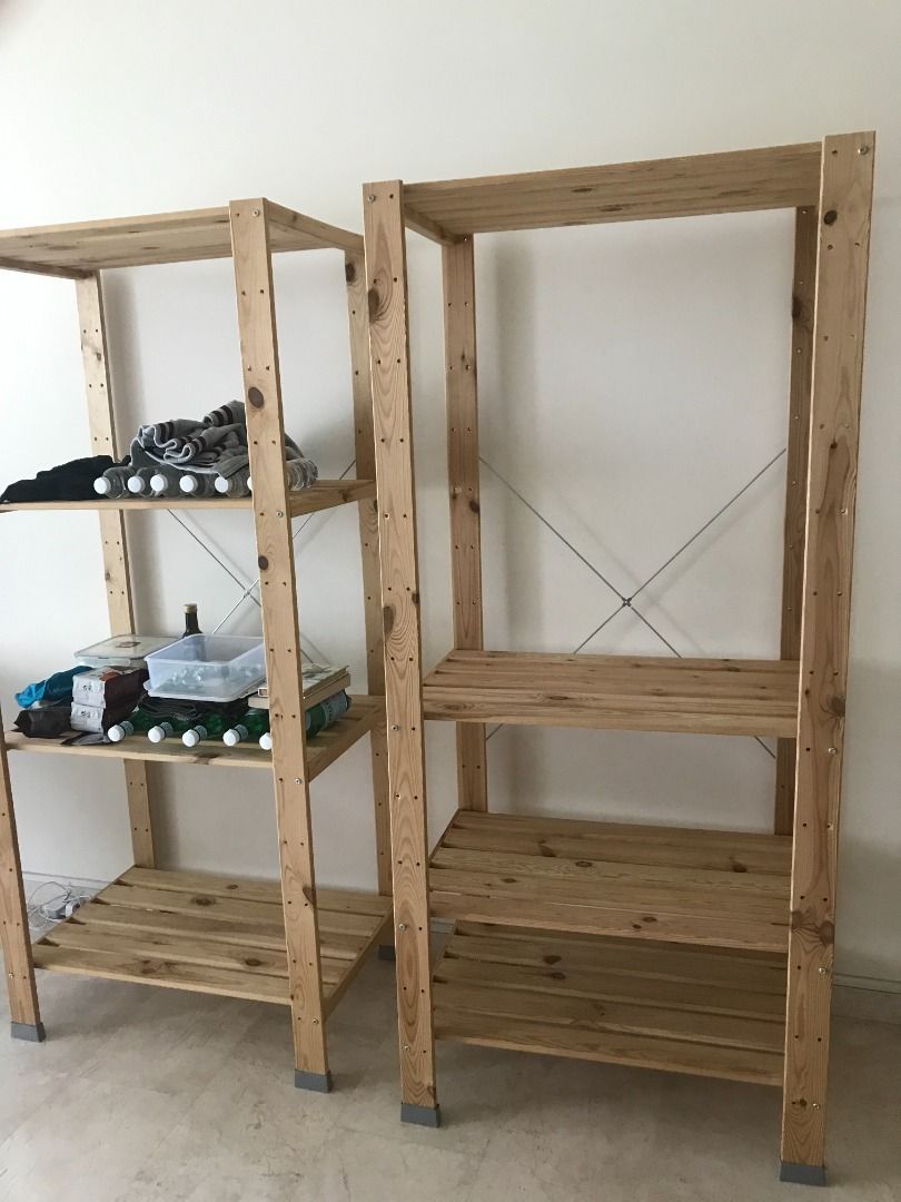 IKEA Hejne storage shelves, Furniture & Home Living, Furniture, Shelves