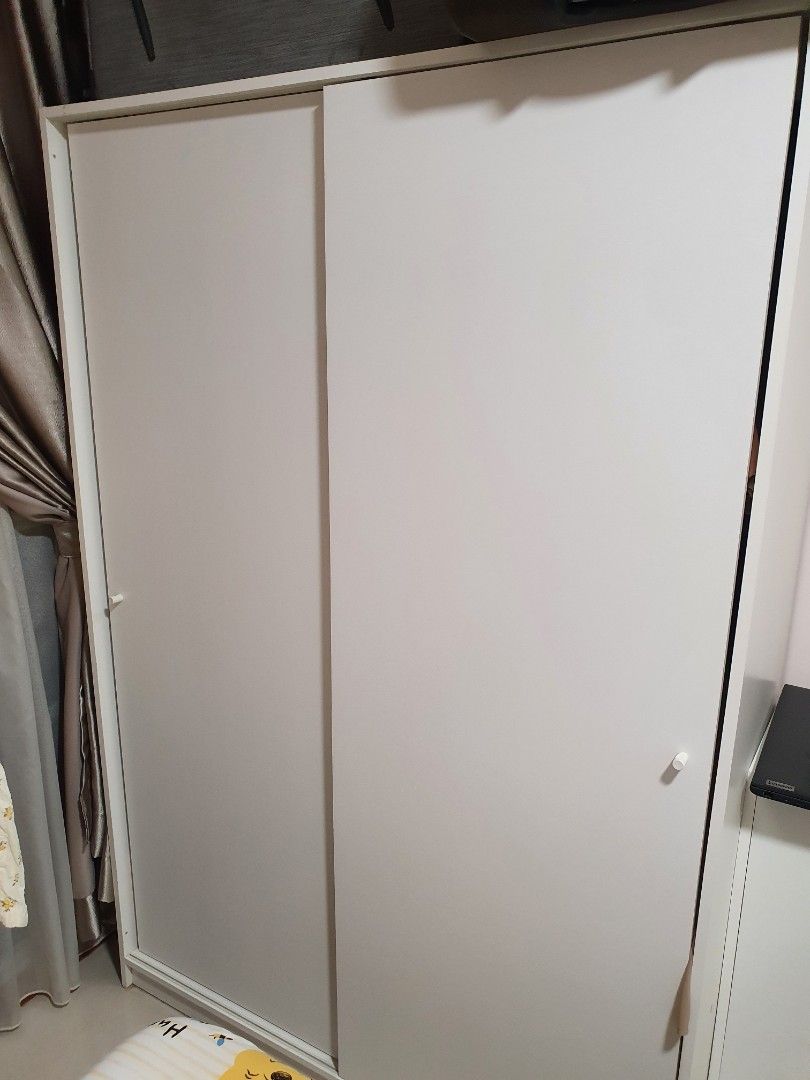IKEA KLEPPSTAD Wardrobe (Sliding Door), Furniture & Home Living, Furniture, Shelves,