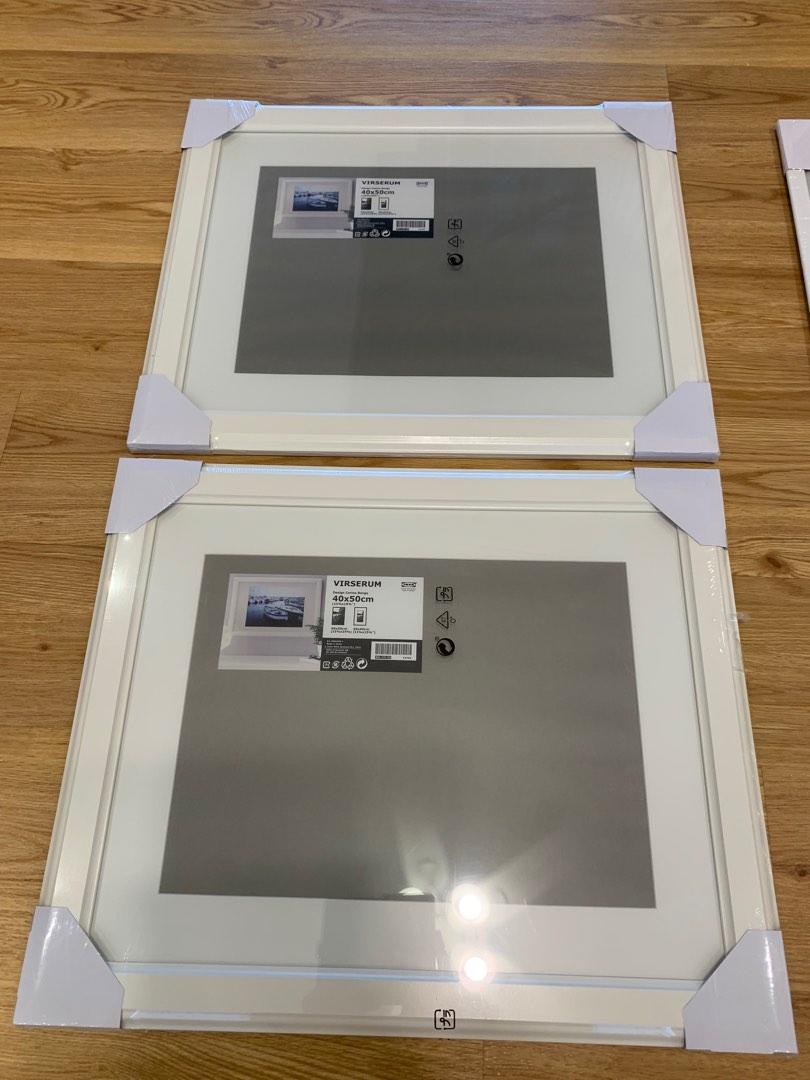 Ikea large photo frames 2 pieces, Furniture & Home Living, Home Decor, Frames & Pictures on