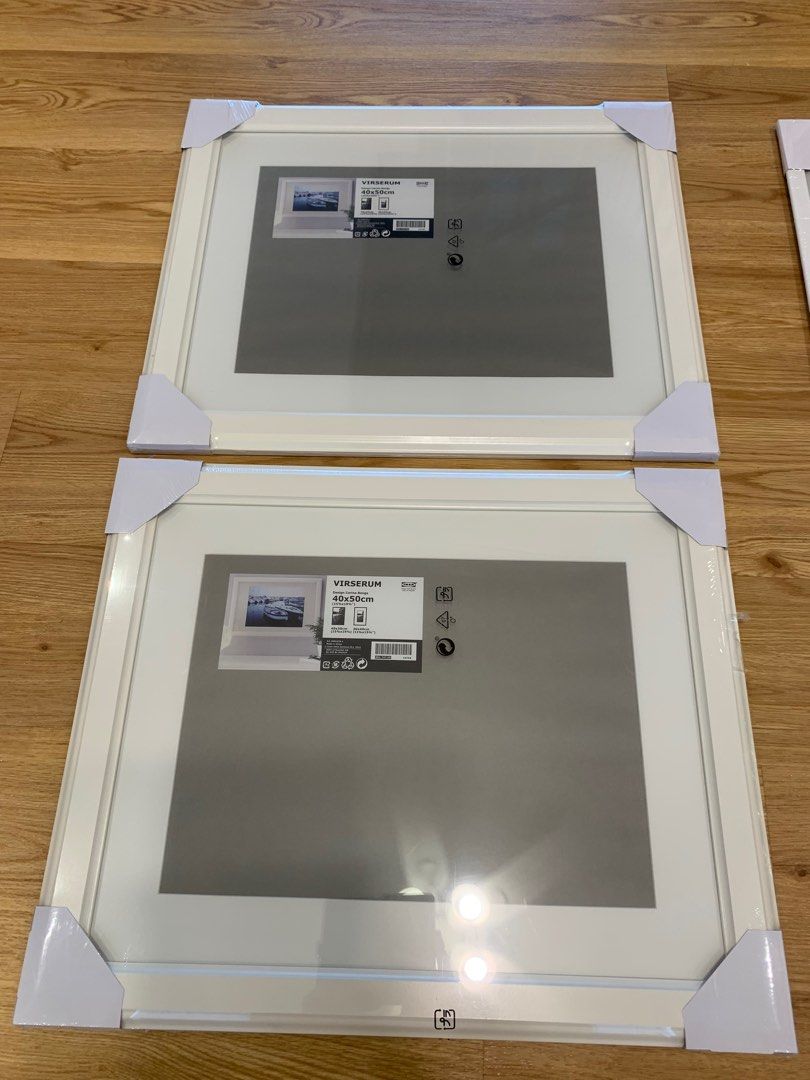Ikea large photo frames 2 pieces, Furniture & Home Living, Home Decor