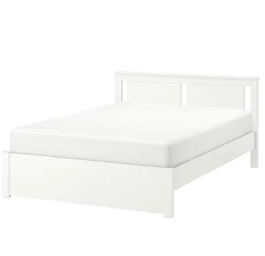 ikea queen bed frame, Furniture & Home Living, Furniture, Bed Frames