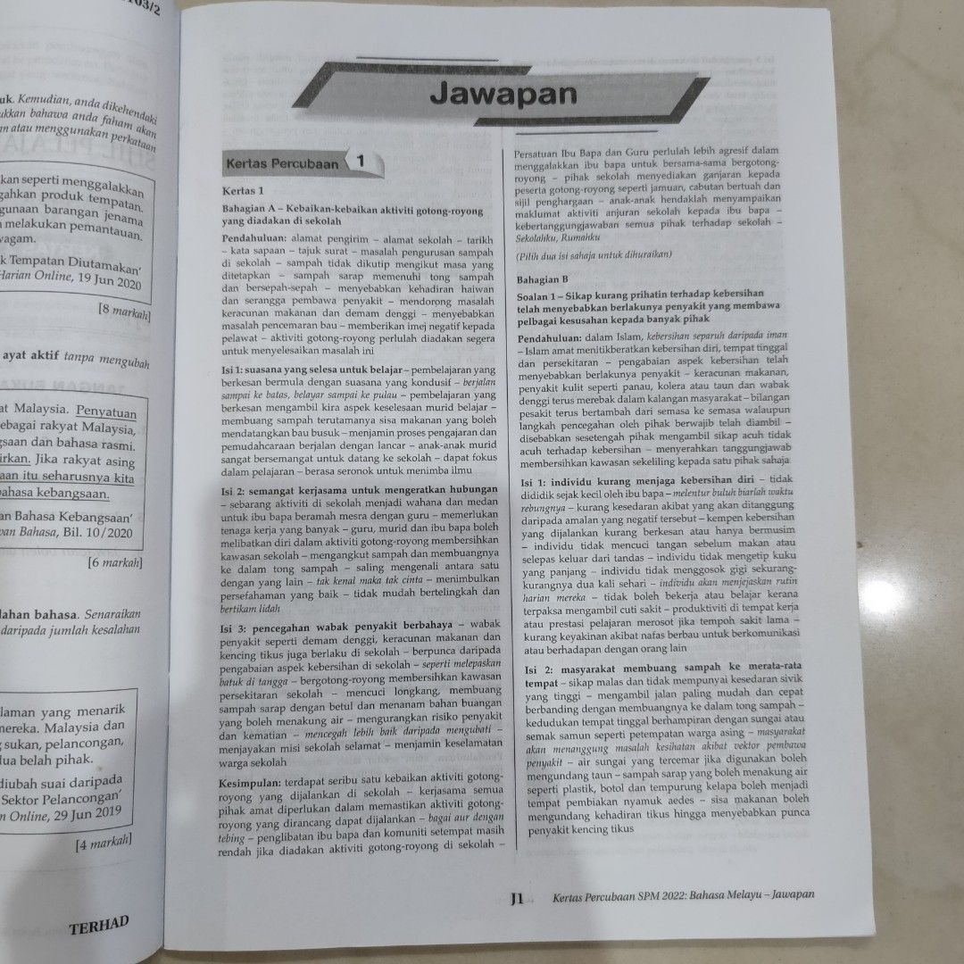 Contoh Kertas 2 Bahasa Melayu Spm Kertas Percubaan Sp vrogue.co