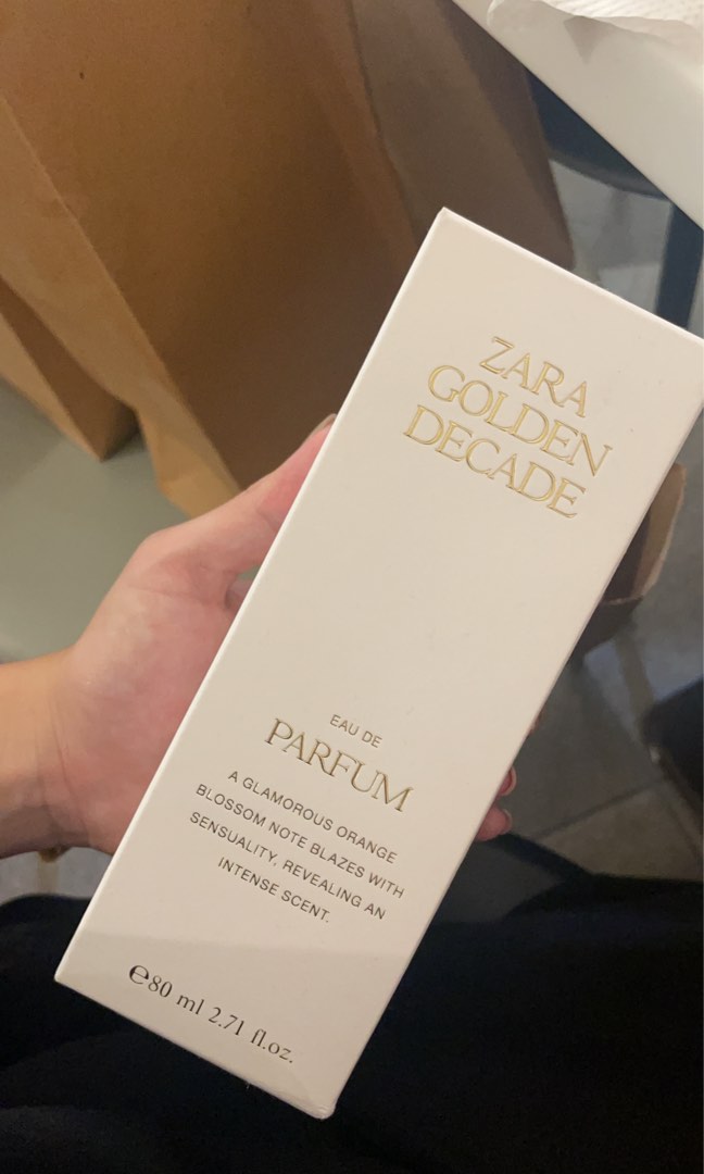 JASTIP READY Zara Golden Decade 80 ml [DUPE YSL LIBRE] on Carousell
