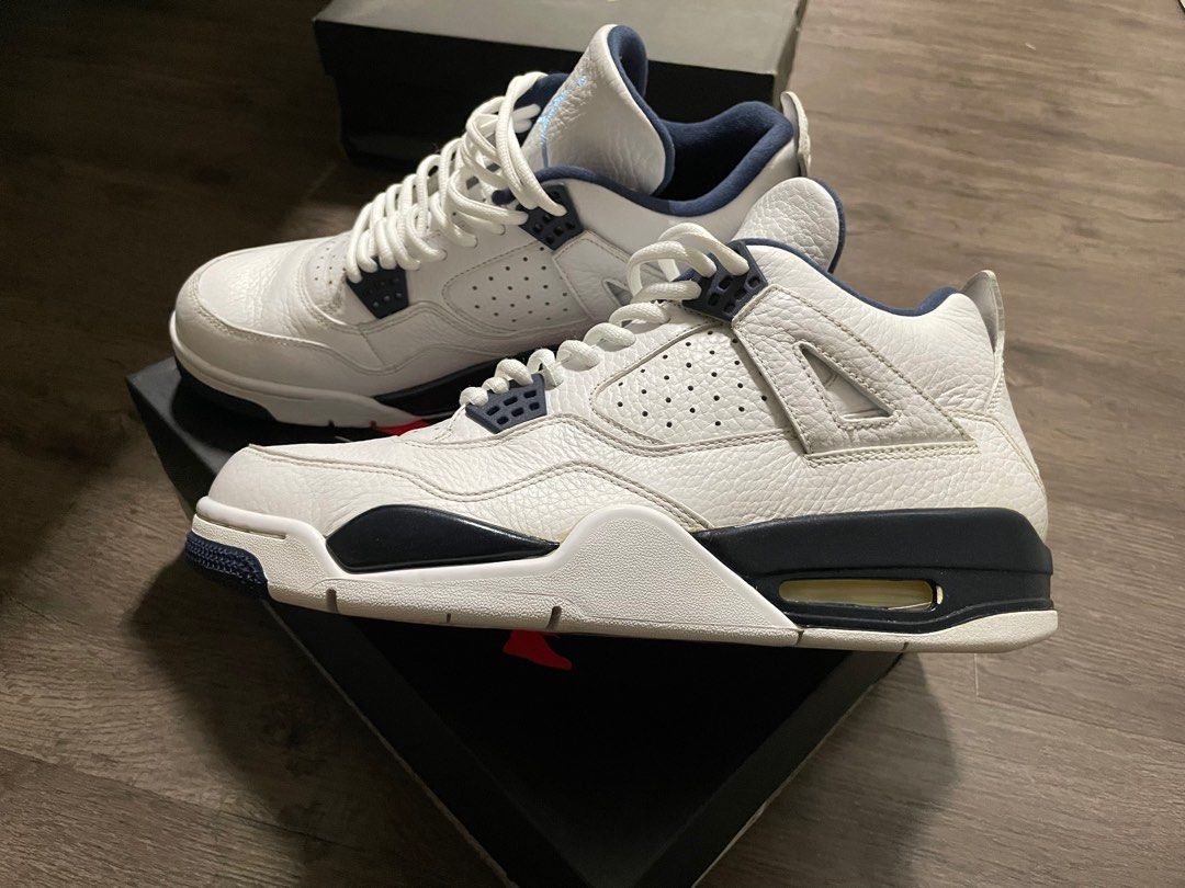 Jordan 4 Retro LS legend blue midnight navy Men s Fashion