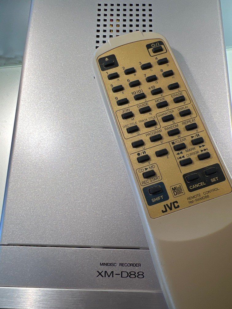 JVC MiniDisc. Recorder XMD88, 音響器材, 其他音響配件及設備 Carousell