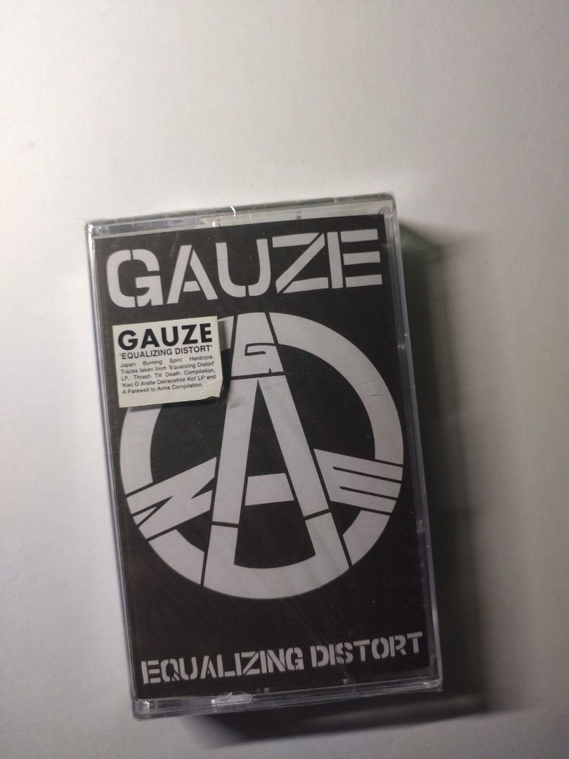 Kaset GAUZE "Equalizing Distort" Cassette Tape, Hobbies & Toys, Music
