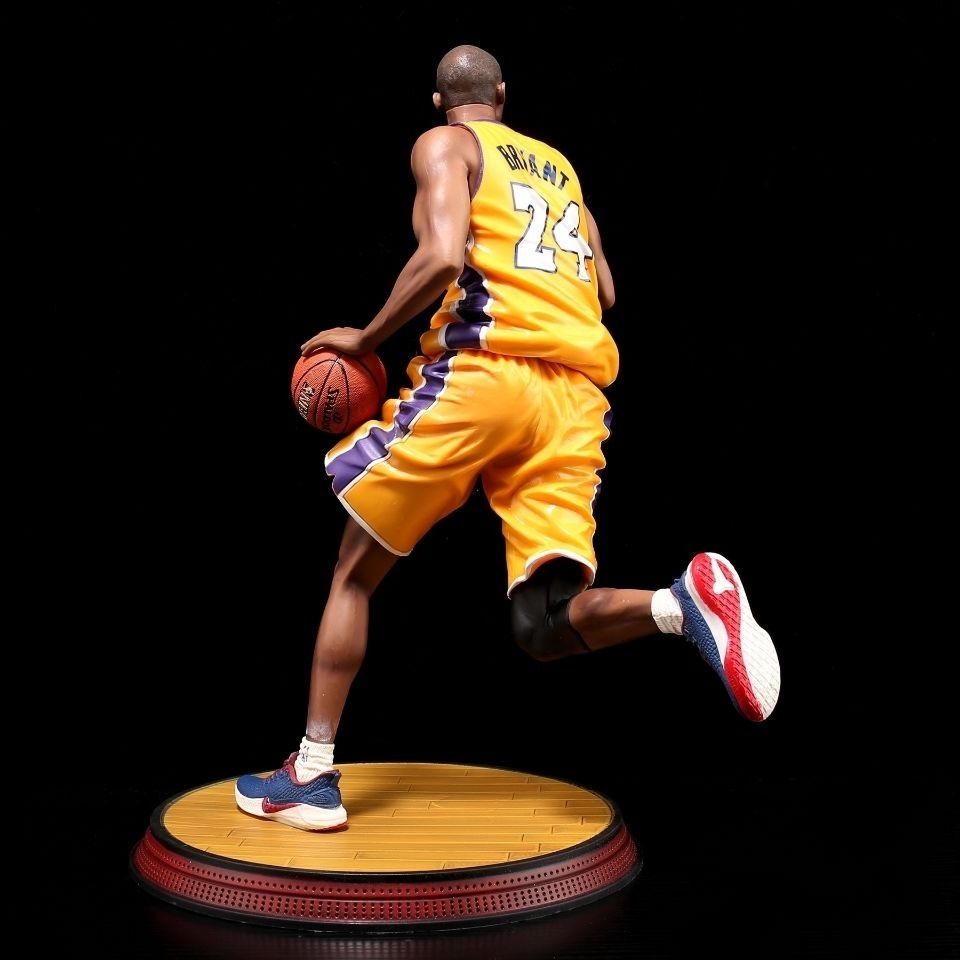 NBA Series 24 Dribble Kobe Bryant Action Figure Model Toy 33cm