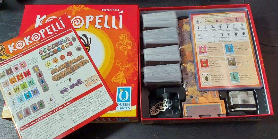 Kokopelli board game by Stefan Feld, Hobbies & Toys, Toys & Games on