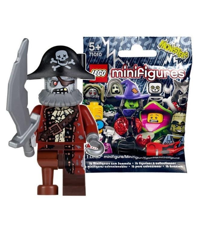 全新樂高Lego 71010 Minifigures Series 14 人仔- 殭屍海盜Zombie pirate, 玩具& 遊戲類- Carousell