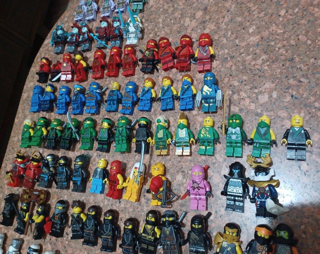 Lego ninjago shop minifigures for sale
