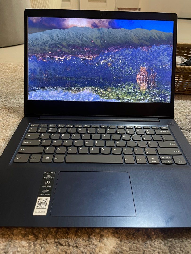 Lenovo Blue Laptop on Carousell