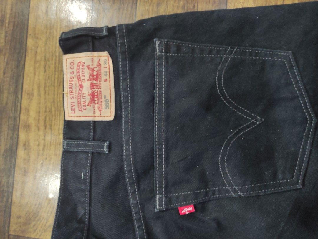 Levis 560 black jeans online