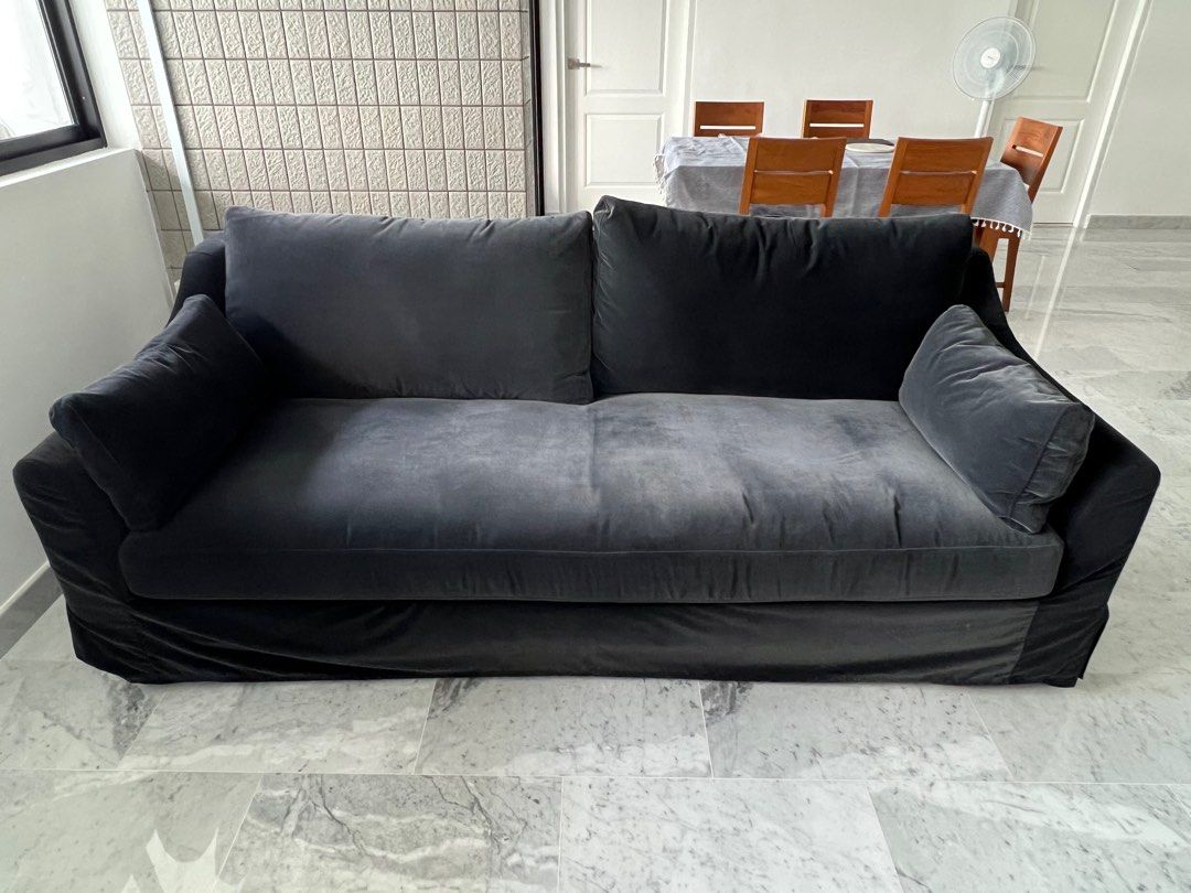 [lightly used] IKEA Farlov 3 seater sofa, Furniture & Home Living