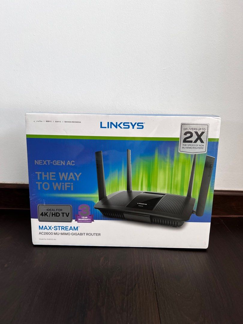 Linksys AC2600 Router FREE COURIER, Computers & Tech, Parts ...
