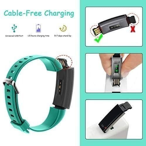 Lintelek Fitness Tracker Heart Rate Monitor Activity Tracker