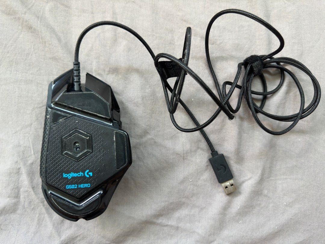 Logitech G62 Logitech G502 Hero Gaming Mouse, Computers & Tech, Parts & Accessories ...