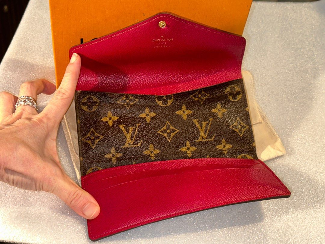 NEW! Authentic Louis Vuitton Monogram Josephine Wallet M60708