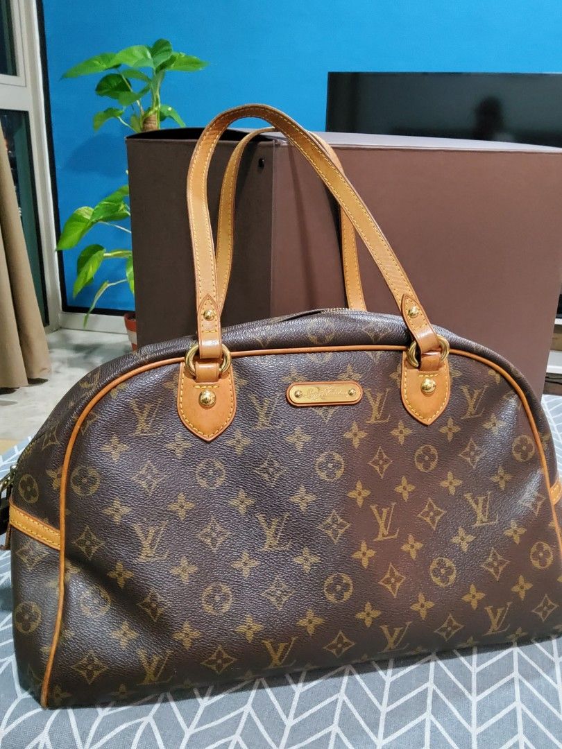 Louis Vuitton Montorgueil GM Tote Bag, Luxury, Bags & Wallets on Carousell