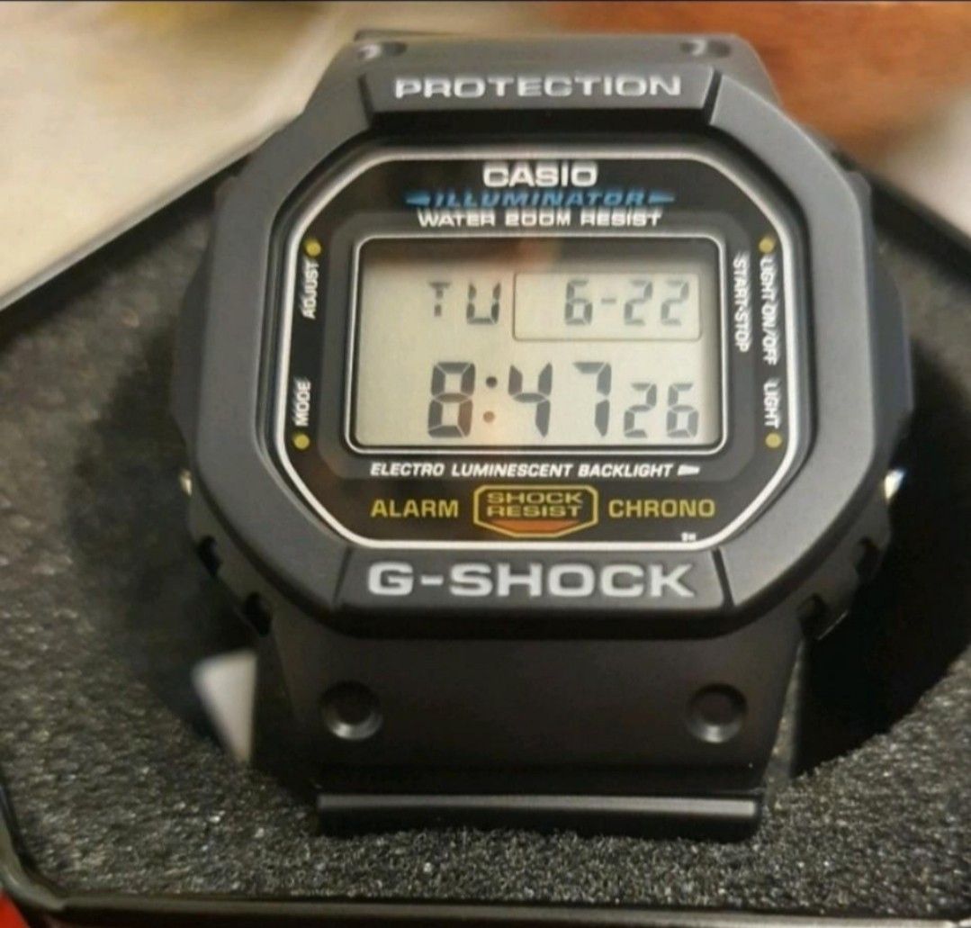 Lowest Price G Shock Men s Digital Black Resin Strap Watch