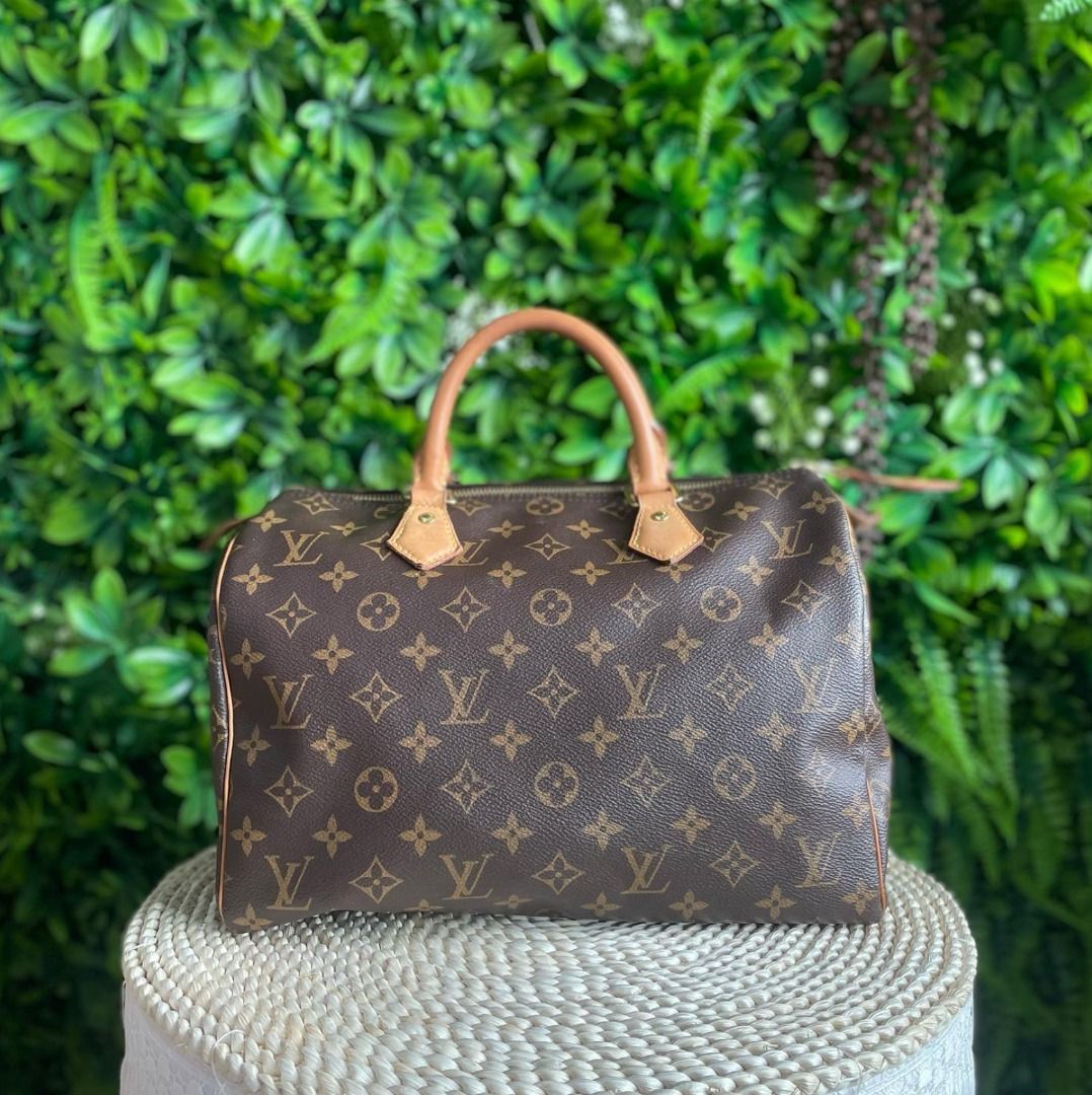 Auth LV speedy 30, Luxury, Bags & Wallets on Carousell