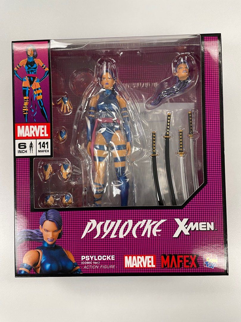 全新未開封Mafex 141 X Men Psylocke (Comic Ver.) (Completed), 興趣