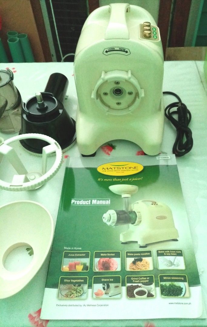 MATSTONE JUICER, GRINDER on Carousell