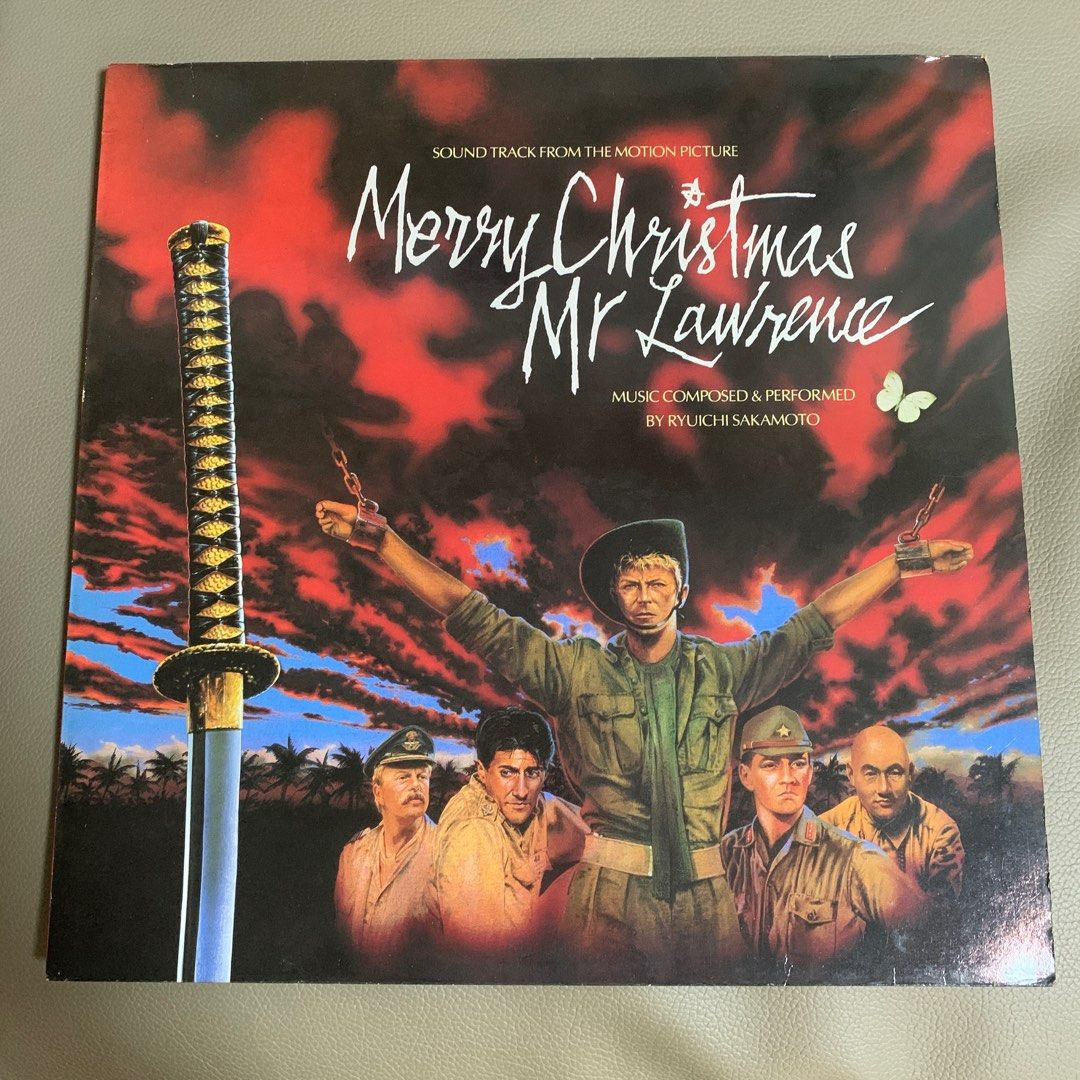 83初版黑膠坂本龍一/戰場上的快樂聖誕merry christmas mr lawrence