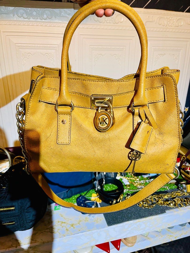 Michael kors top hamilton yellow