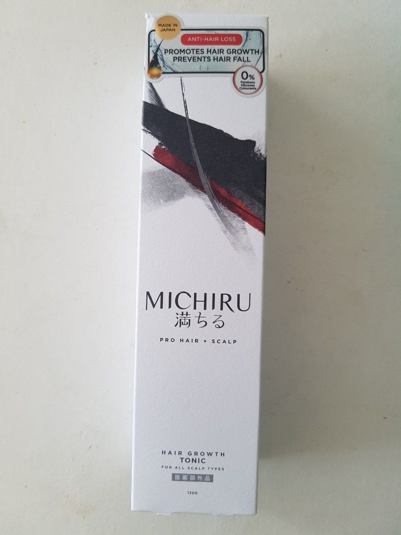 Michiru anti hair fall tonic, Beauty & Personal Care, Hair on Carousell