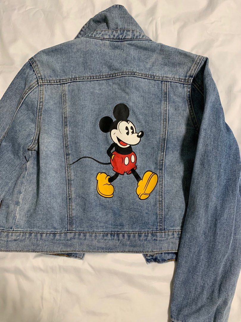 Disney mickey cheap denim jacket