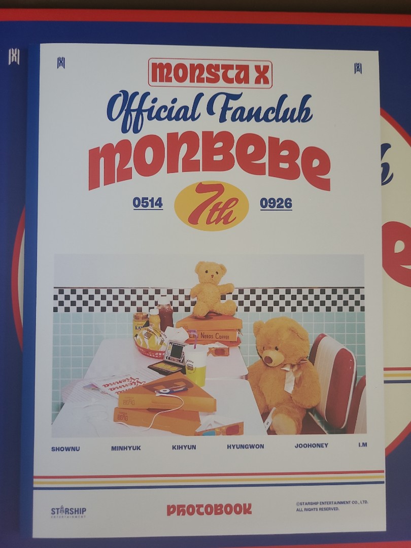 Monsta x 7期Monbebe會員, 興趣及遊戲, 收藏品及紀念品, 韓流- Carousell