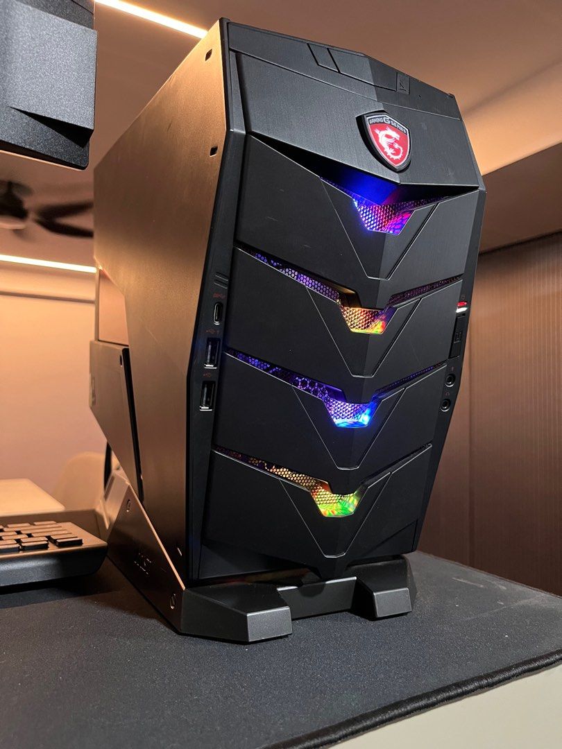 MSI AEGIS Gaming Desktop Computer PC CPU Processor intel i7 Storage