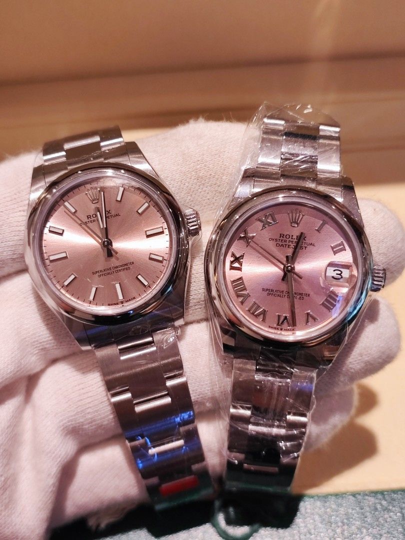 Datejust pink hotsell