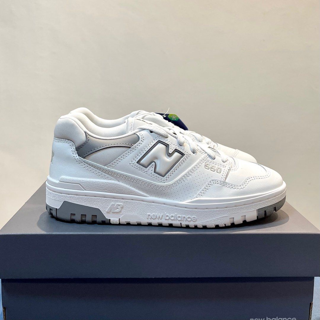 New Balance 550 White Grey Cream, Men's Fashion, Footwear, Sneakers on
