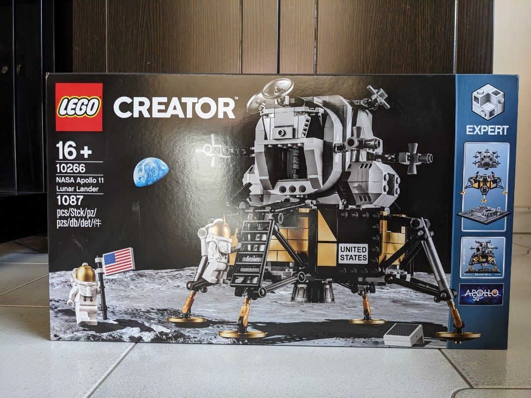 [NEW] Lego 10266 Nasa Apollo 11 Lunar Lander, Hobbies & Toys, Toys ...