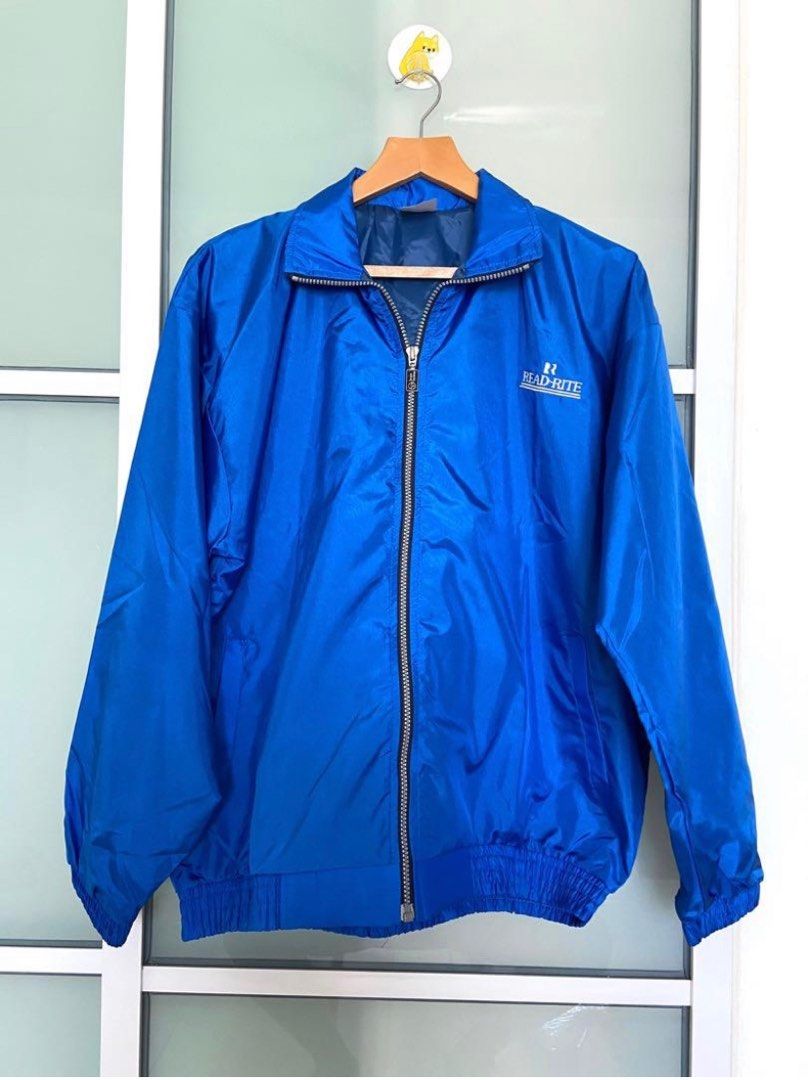 Royal blue clearance windbreaker jacket