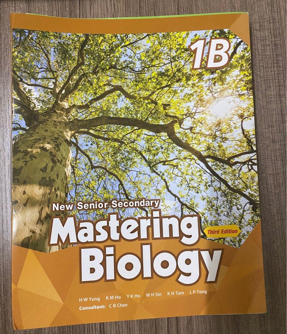 New Senior Secondary Mastering Biology 1B third edition, 興趣及遊戲, 書本 & 文具 ...