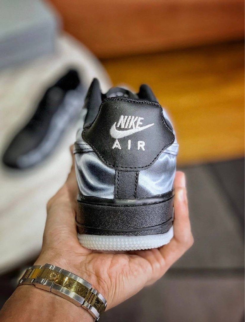 Nike Air Force 1 07 QS Black Skeleton Men s Fashion Footwear