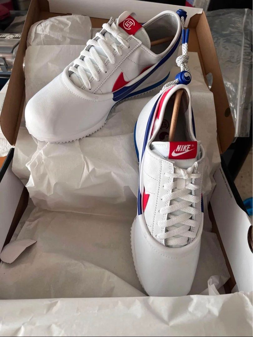 Nike Cortez CLOT Forest Gump Luxury Sneakers Footwear on
