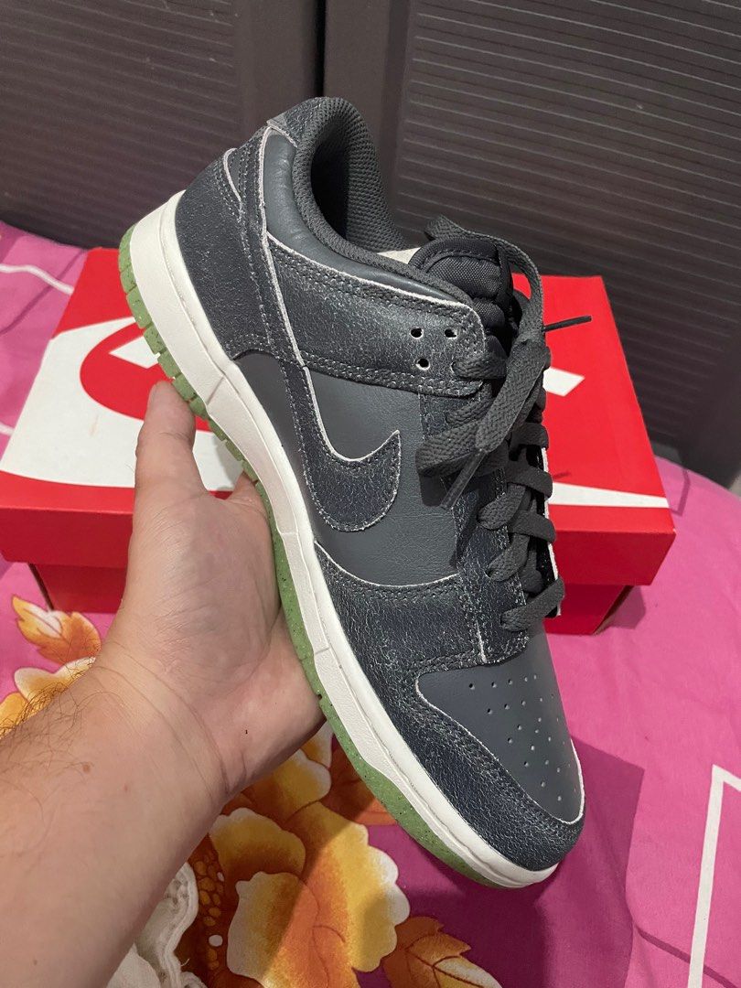 dunk low black chrome iron grey