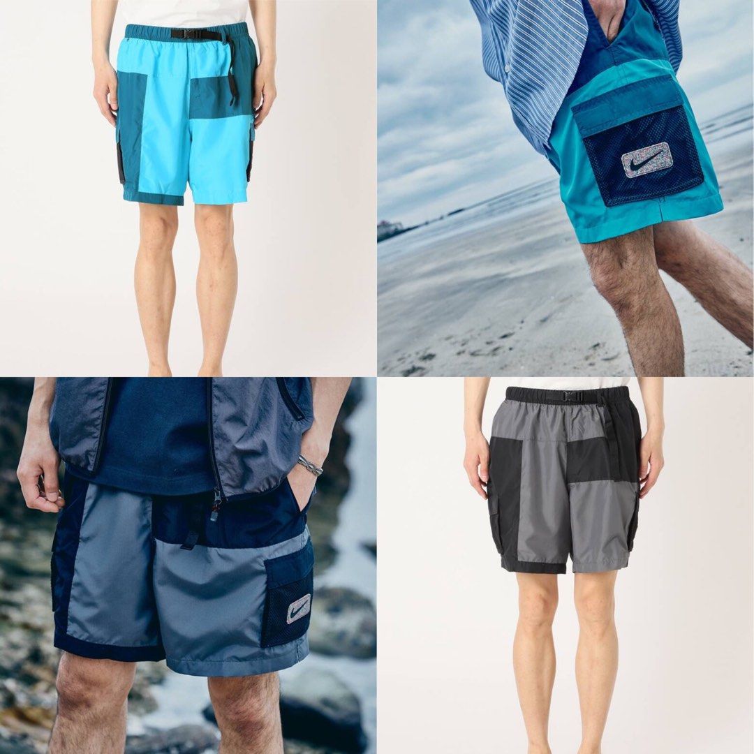 最新🇯🇵代訂】NIKE SWIM COLOR BLOCK VOYAGE CARGO 7 VOLLEY SHORTS ...