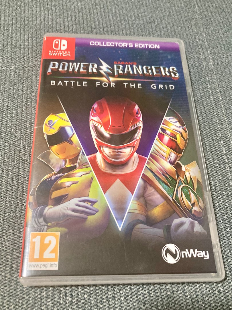 Nintendo Switch Power Rangers, Video Gaming, Video Games, Nintendo on