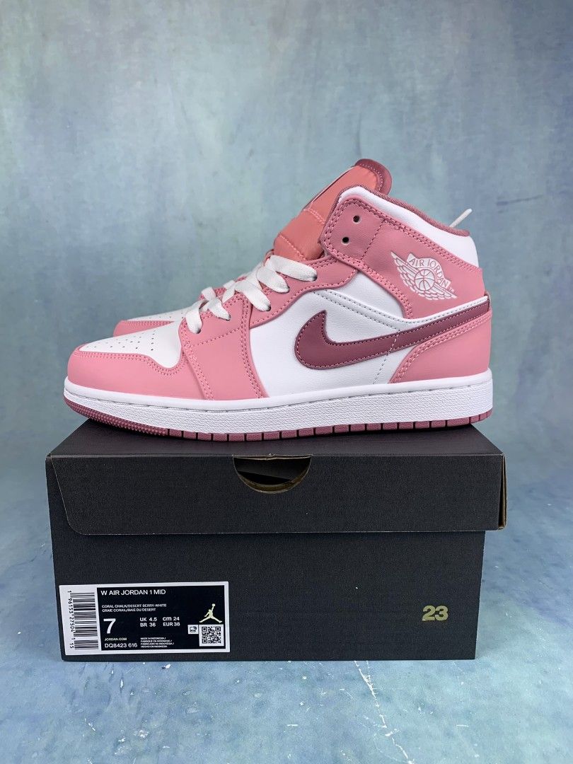 Air Jordan 1 Mid GS Valentines Day DQ8423-616