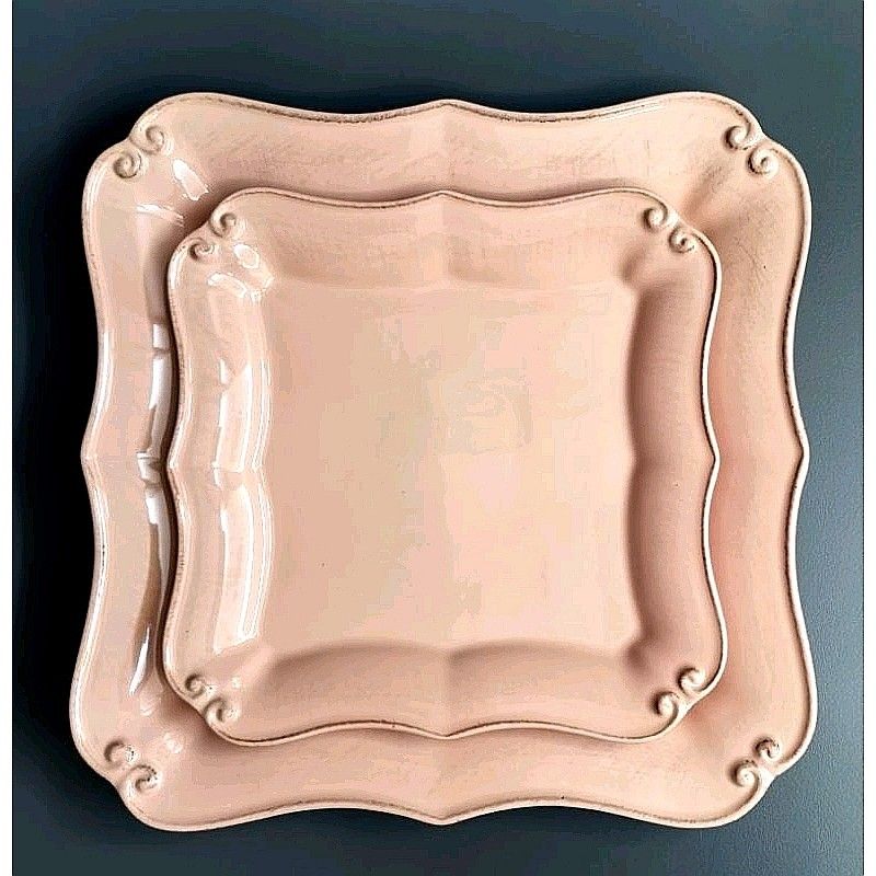 Colored square plates cheap