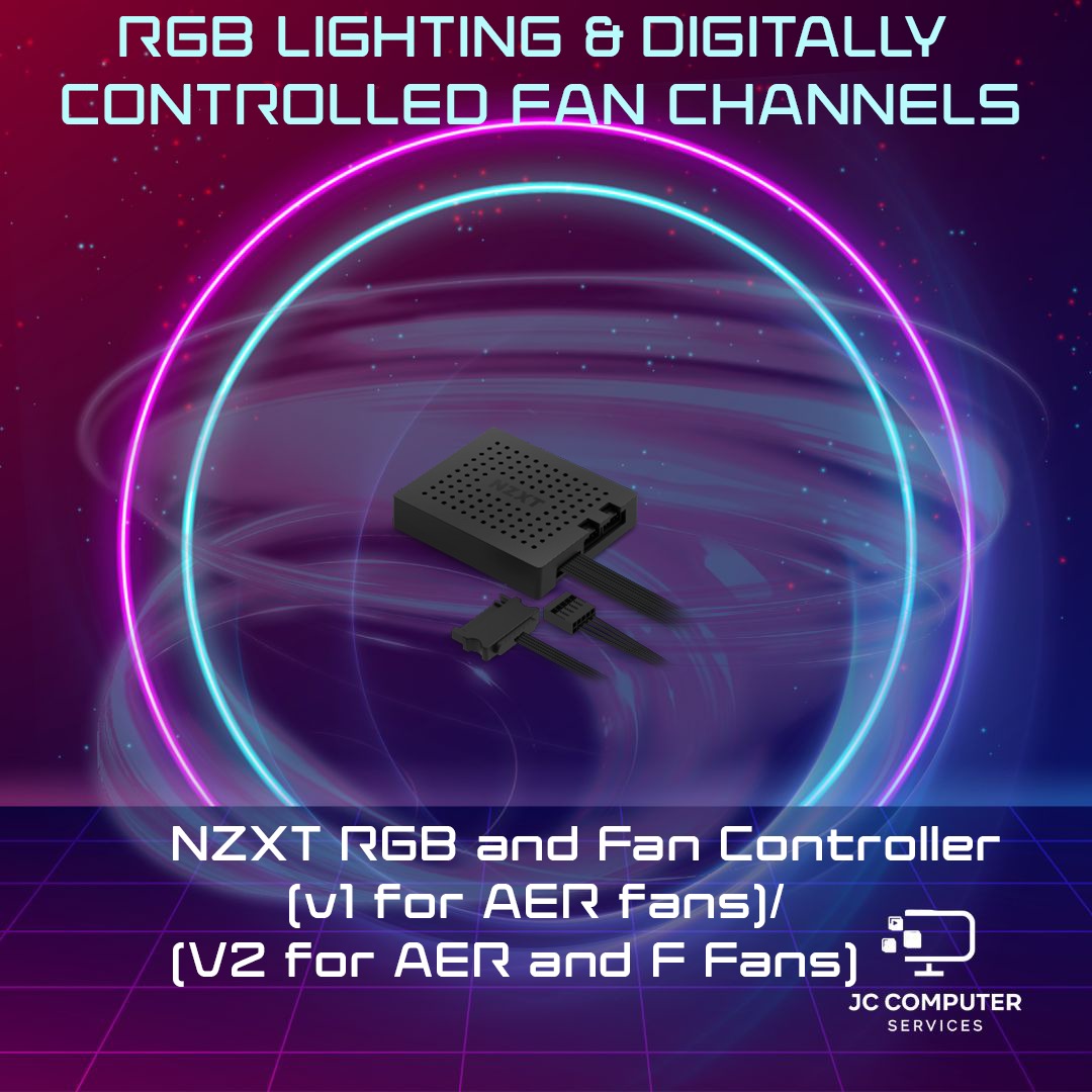 NZXT RGB and Fan Controller (v1 for AER fans)/(V2 for AER and F fans